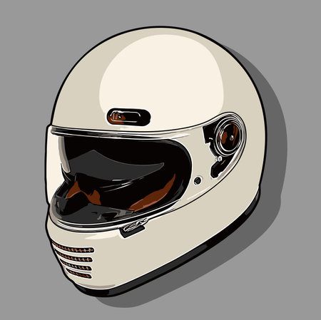 helmet vector template for design purposesのイラスト素材