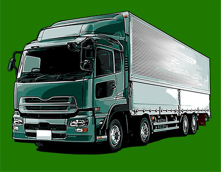 truck vector art for design needsのイラスト素材