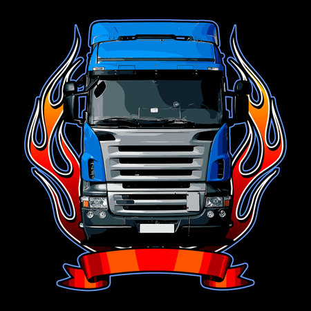 truck vector art for design needsのイラスト素材