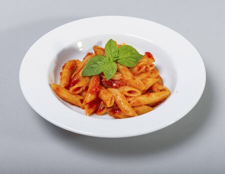 Penne all'arrabbiataの写真素材