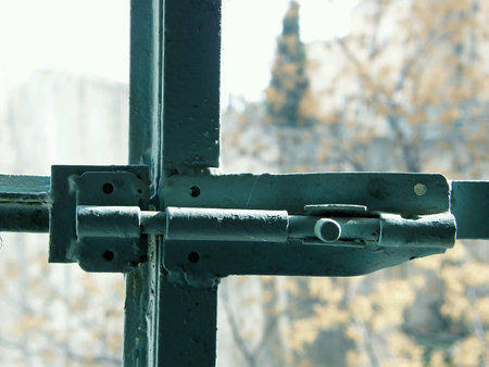Closed antique lockの素材