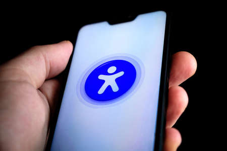 New phone app Immuni, promoted by the Italian government and developed by Bending Spoon, for contact tracing COVID-19 cases among Italy's citizensのeditorial素材