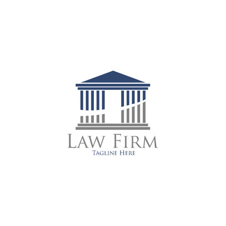 Law Firm logoのイラスト素材