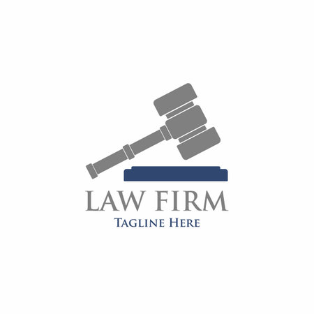 Clean and memorable logo design of Law firm and attorney generalのイラスト素材