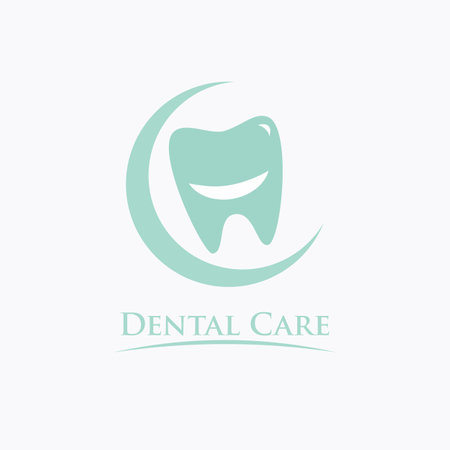 vector logo dentistry illustration designのイラスト素材