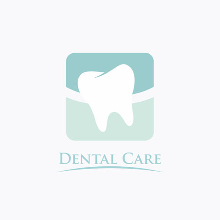 Dental Logo Design.Creative Dentist Logo. Dental Clinic Creative Company Vector Logo.のイラスト素材