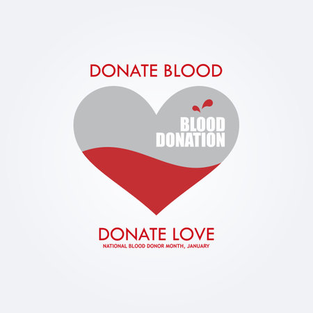 donate blood background vector illustrationのイラスト素材