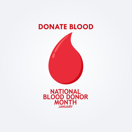 World blood donor day. Vector illustration of Donate blood conceptのイラスト素材