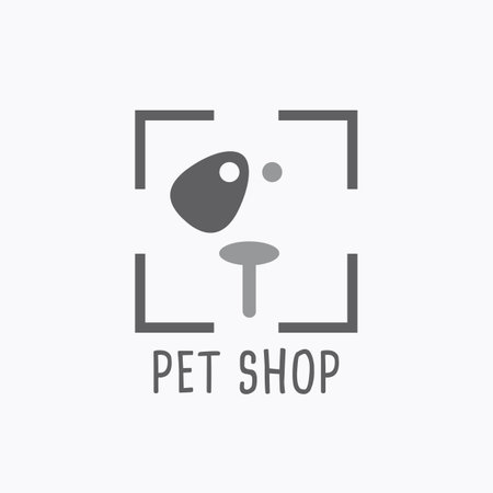 Pet Care Logo Template Design Vectorのイラスト素材