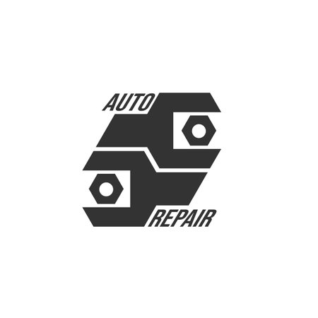 Auto style car logo design with concept sports vehicle icon. Vector illustration.のイラスト素材