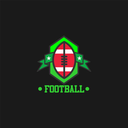 Modern professional logo for a football leagueのイラスト素材