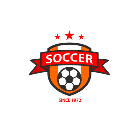 Modern professional logo for a soccer tournamentのイラスト素材