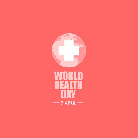 Health care Logo. clinic. online doctor. world health day. background concept creativeのイラスト素材