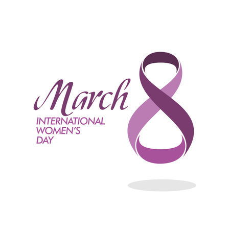 Banner for international women's day women from all over the world, diverse group vectorのイラスト素材