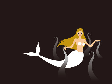 mermaidのイラスト素材