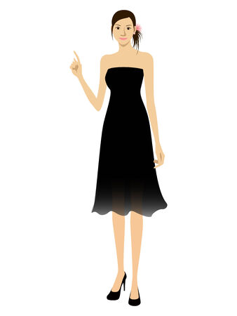 a womanのイラスト素材