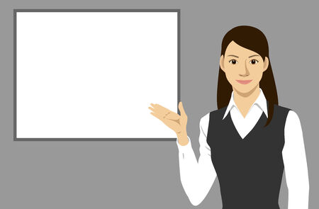 A working womanのイラスト素材