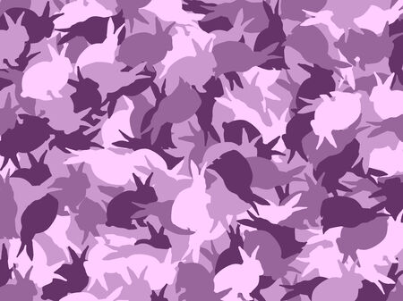 A camouflage design のイラスト素材