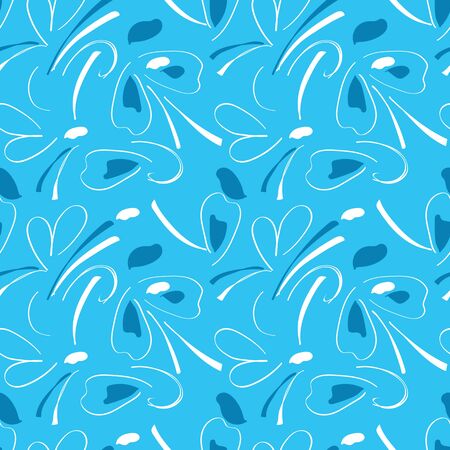 Abstract vector seamless patternのイラスト素材