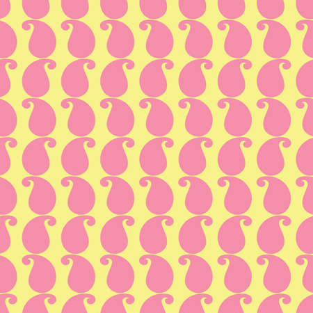 Paisley vector seamless pattern for wallpaper, textile , surface, fashion , background,tile, stationary, home decor, furnishing etc.のイラスト素材