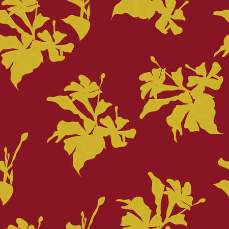 Floral Vector Seamless Pattern design for wallpaper, textile , surface, fashion , background,tile, stationary, home decor, furnishing etc.のイラスト素材