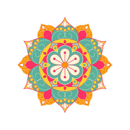 Mandala vector design for wallpaper, textile , surface, fashion , background,tile, stationary, home decor, furnishing etc.のイラスト素材