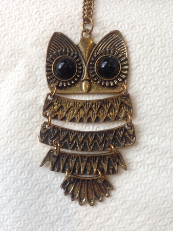 Owl necklaceの素材