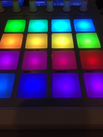 Colorful Drumpad machine