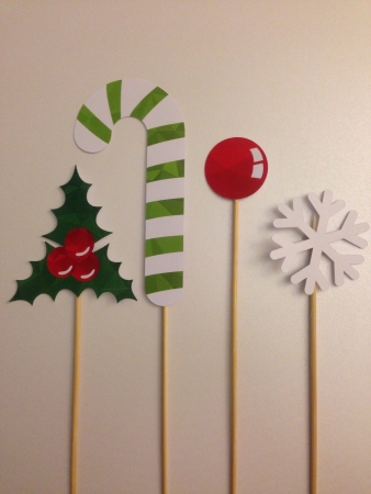 Christmas elementsの素材