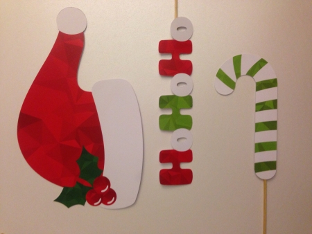 Christmas deco elementsの素材