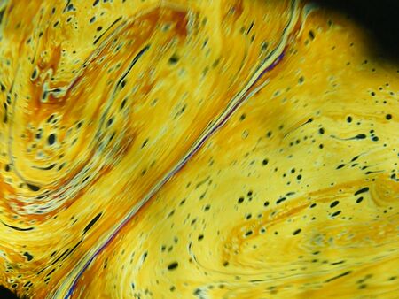 beautiful psychedelic abstraction - interference in soap films in reflected lightの写真素材
