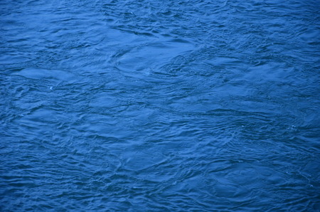 First drops of rain on july Lakeの写真素材