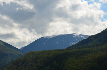 Travel to Altay Mountains during the holidaysの写真素材