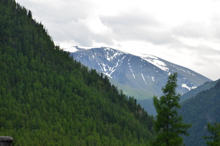 Travel to Altay Mountains during the holidaysの写真素材