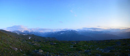 Travel to Altay Mountains during the holidaysの写真素材