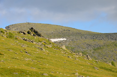 Travel to Altay Mountains during the holidaysの写真素材