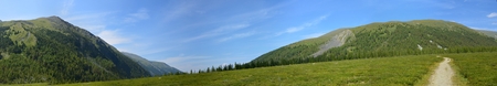 Travel to Altay Mountains during the holidaysの写真素材
