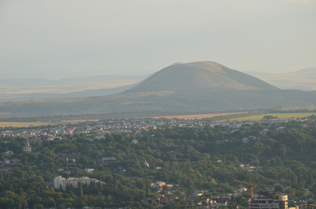 Attractions Caucasian popular resort city of Pyatigorskの写真素材