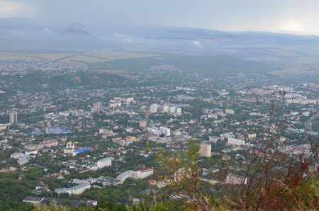 Attractions Caucasian popular resort city of Pyatigorskの写真素材