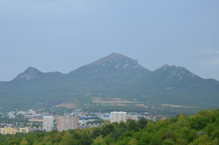 Attractions Caucasian popular resort city of Pyatigorskの写真素材