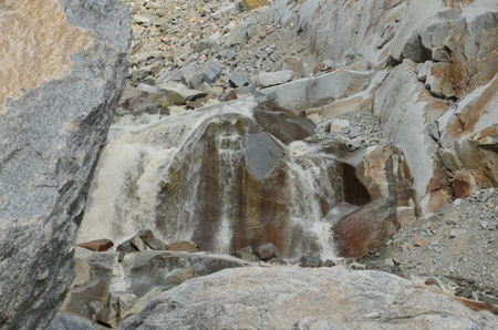 Acclimatization in the foothills of Mount Elbrusの写真素材