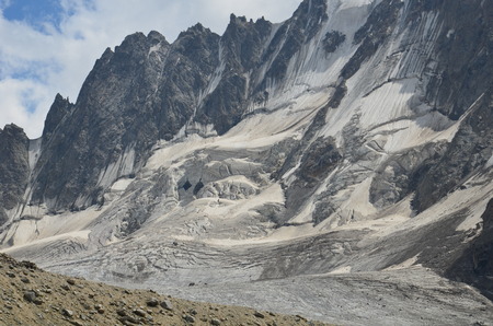 Acclimatization in the foothills of Mount Elbrusの写真素材