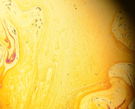 beautiful psychedelic abstraction - interference in soap films in reflected lightの写真素材