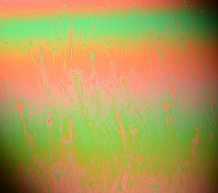 beautiful psychedelic abstraction - interference in soap films in reflected light.の写真素材