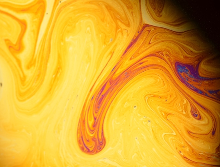 beautiful psychedelic abstraction - interference in soap films in reflected light.