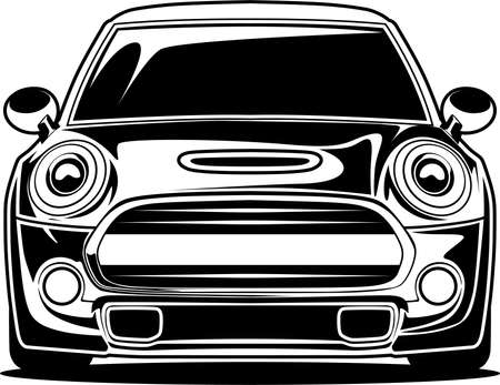 Car vector illustration for conceptual design.のイラスト素材