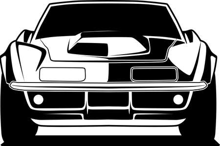 Car vector illustration for conceptual design.のイラスト素材