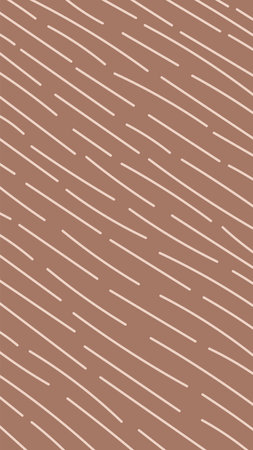 Brown Minimal Line Background. Trendy mocha mousse 1920x1080 ratio backdrop with diagonal freehand...