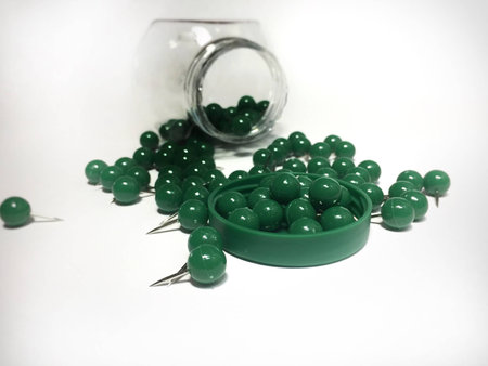 Paper pinの写真素材