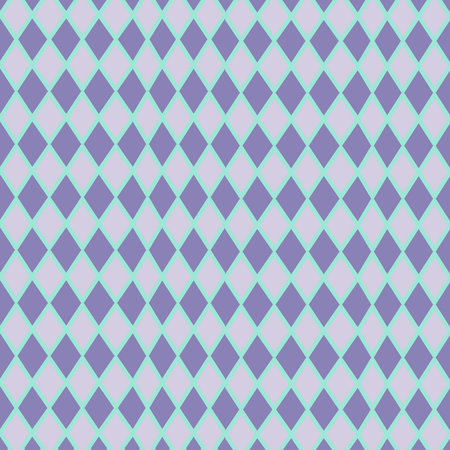 Seamless pattern with rhombuses. Geometric background. Vector illustration.